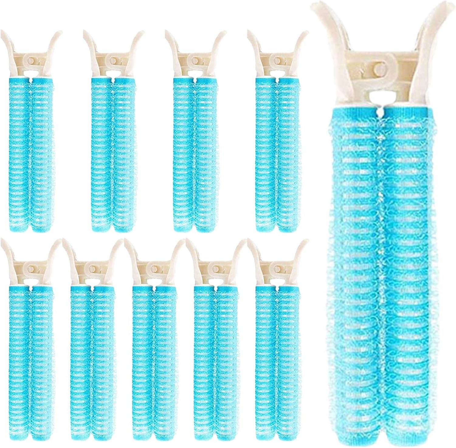 Volumizing Hair Root Clips - Set of 10 Magic Clips for Hair Volume - Hair Root Fluffy Hair Clip Head Seamless Hair Clip Curling Barrel - - Image 1
