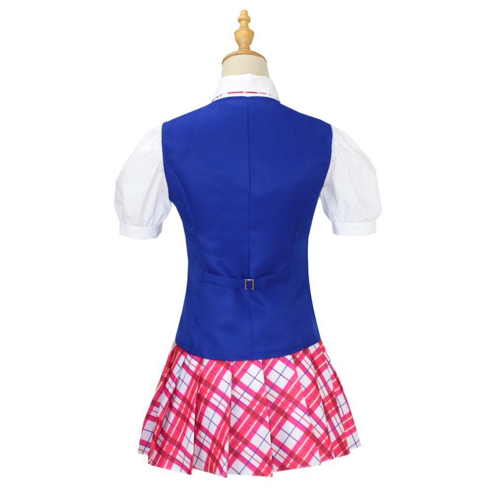 Barbie Movie Delancy Dress Four-Piece Set S Ever After High Princess Academy School Uniform Costume - Image 5