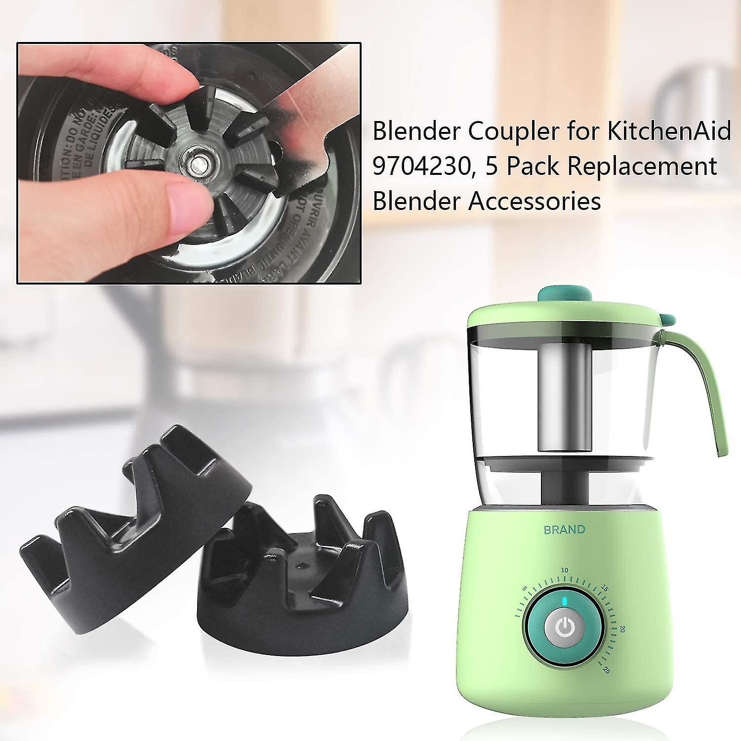 5pcs Mixer Rubber Coupling Gear Coupling With Removal Tool For Kitchenaid 9704230 - Image 2