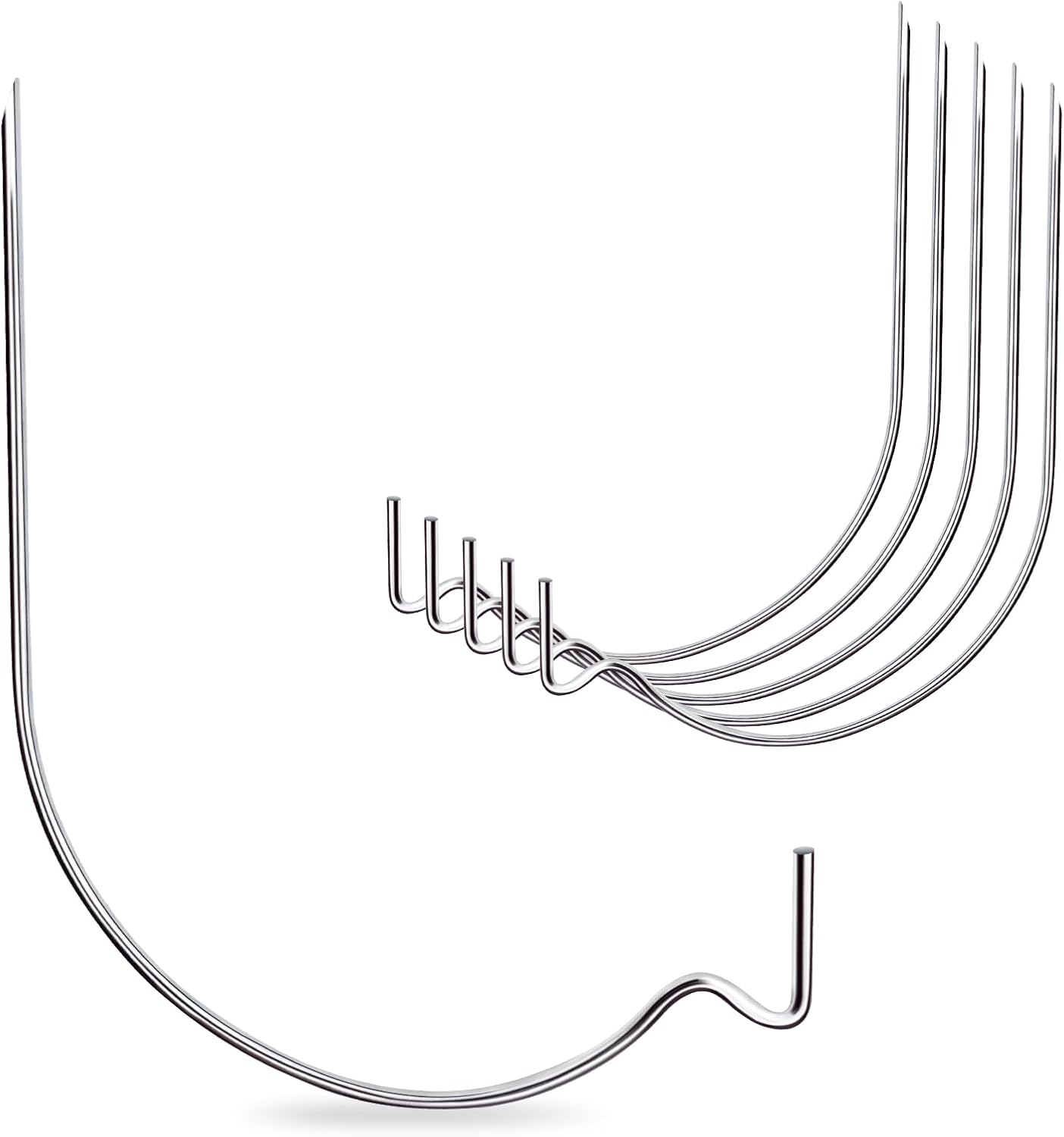 Picture Hanger Super Hook 20PCS,High-Quality Steel Picture Hanger Hercules Hooks,Used for Drywall, Wood Wall, Plaster Wall, can Hang Photos, Art, Clock, Mirror. - Image 1