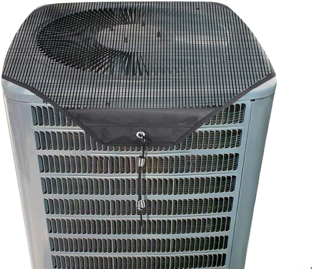Ac Unit Cover - Conditioner Summer Top Air Conditioner Leaf Guard Air Conditioner Cover For Outside Units (Mesh, 28