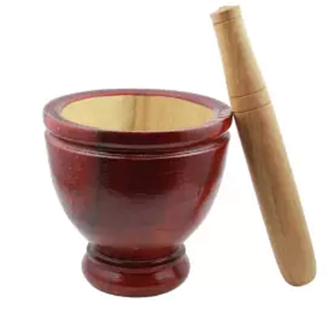 Wooden Mortar 6