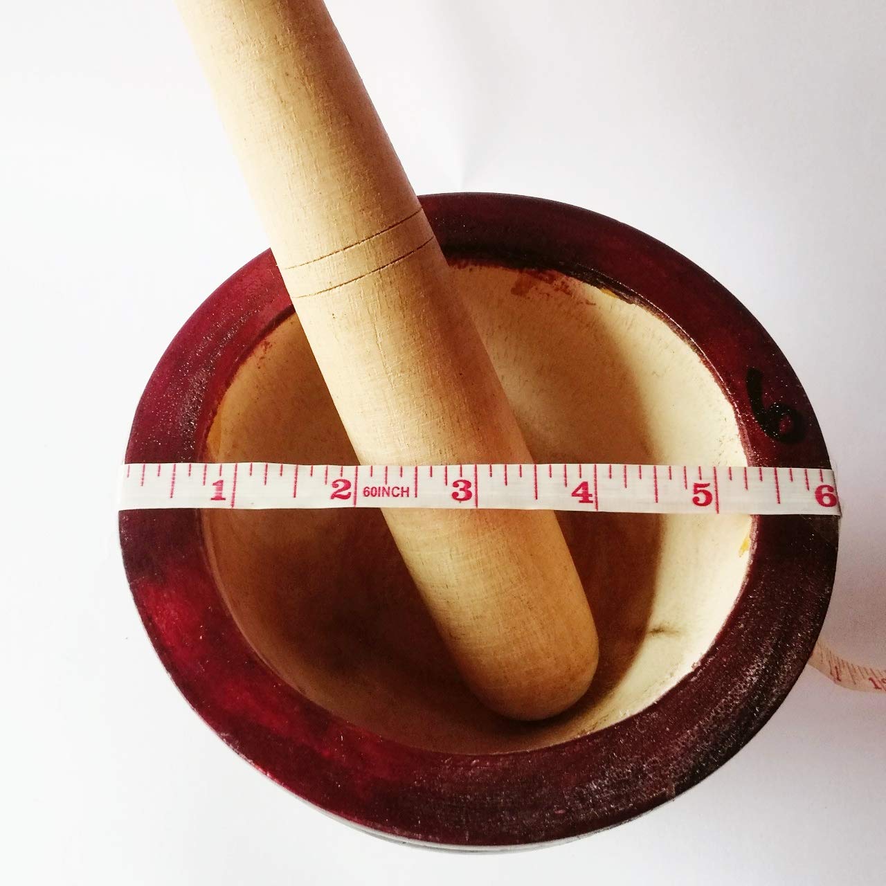 Wooden Mortar 6