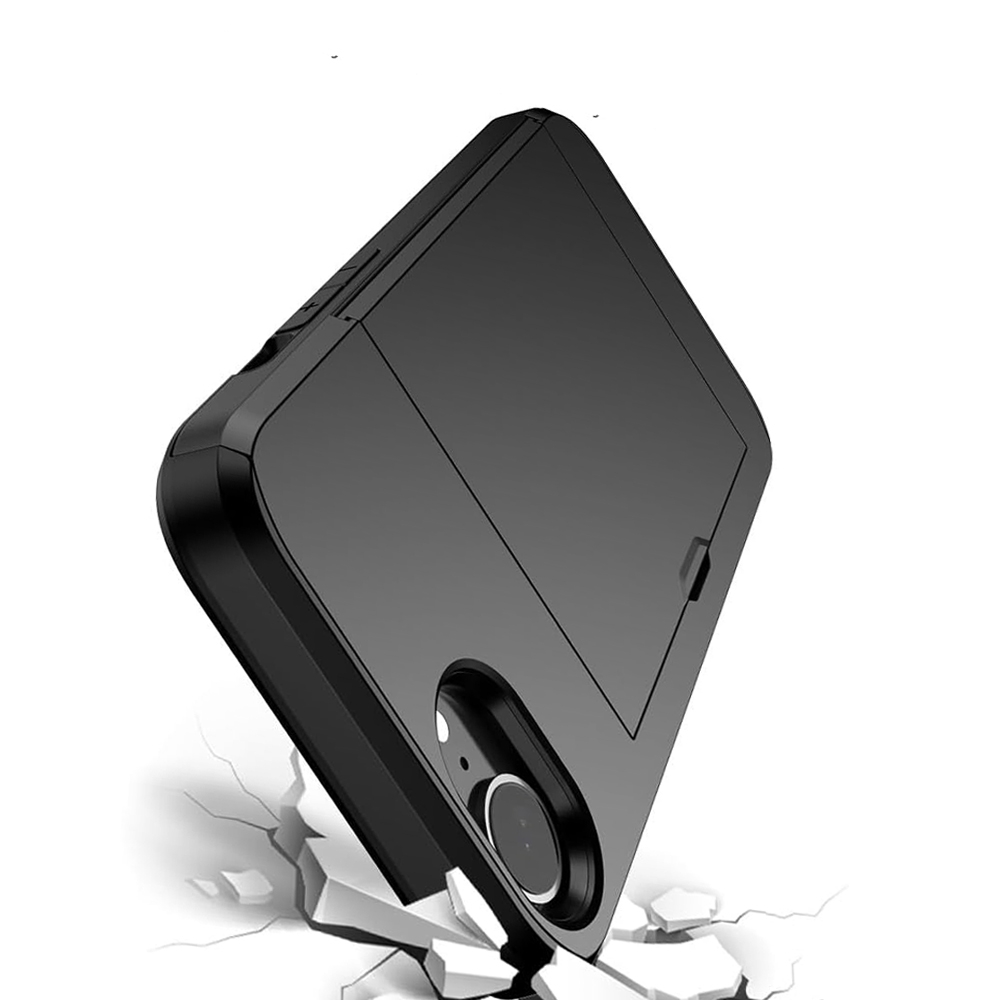 iPhone 16E Case with Card Holder Black | Compatible with iPhone 16E - Image 3