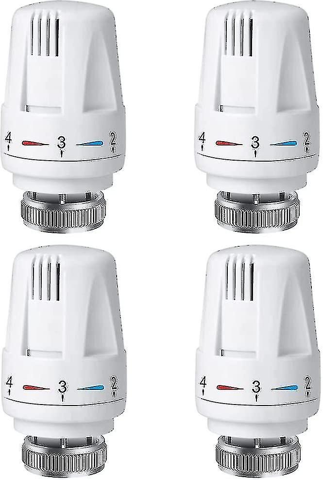 Thermostatic Head Replacement Compatible with M 30 X 1.5 Radiator Valve 4 Parts Antifreeze - Image 1