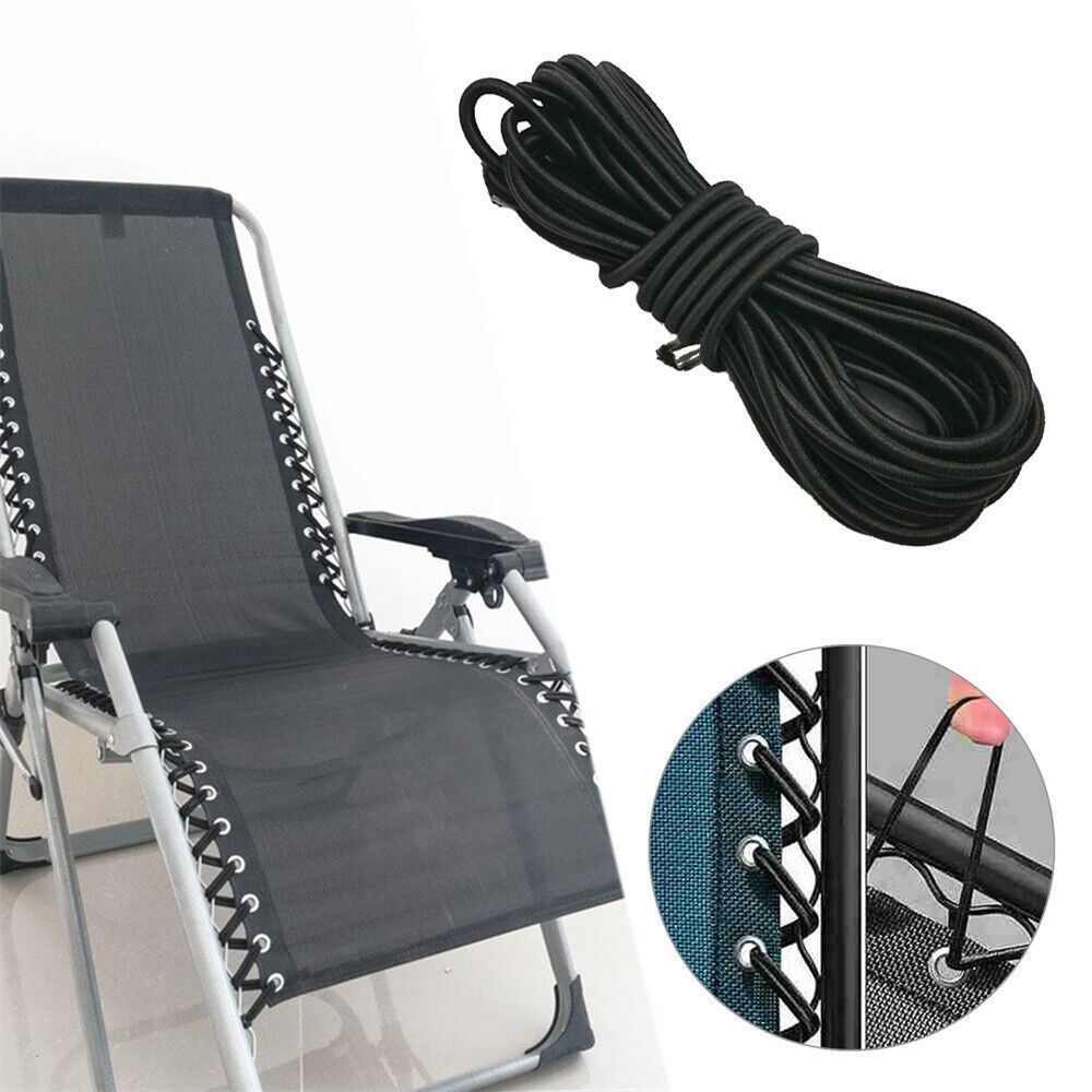 8pcs Folding Chair Sun Lounger Accessories Elastic Attachment Bungee - Image 3