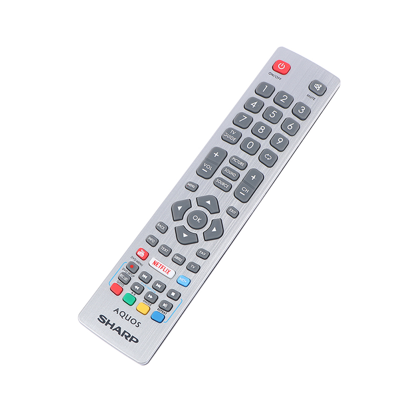 Sharp Aquos Remote Control Compatible with High Definition TV Professional Gray - Image 1