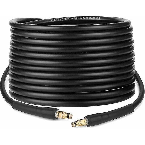 Kärcher K2 K3 K4 K5 K6 K7 Pressure Washer Hose 10m Quick Connect Brass Nozzles - Image 1