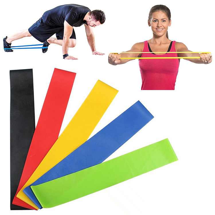 5-pack Exercise Bands / Rubber Bands - Training Multicolor multicolor - Image 1