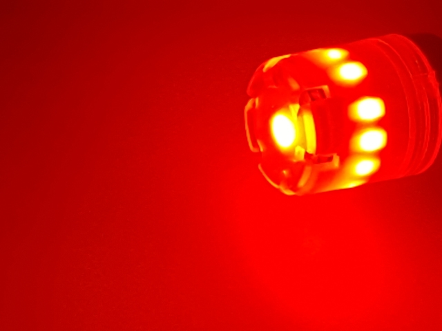 T10 w5w Canbus Red 4-pack LED bulbs 12v / 24v Red Red - Image 2