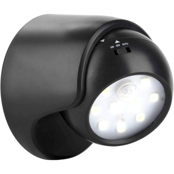 Outdoor Wall Light with Motion Sensor | 1000 Lumen LED Outdoor Lighting | Battery Powered Cordless Lighting | 360 Degree Rotation and Tilt - Image 1