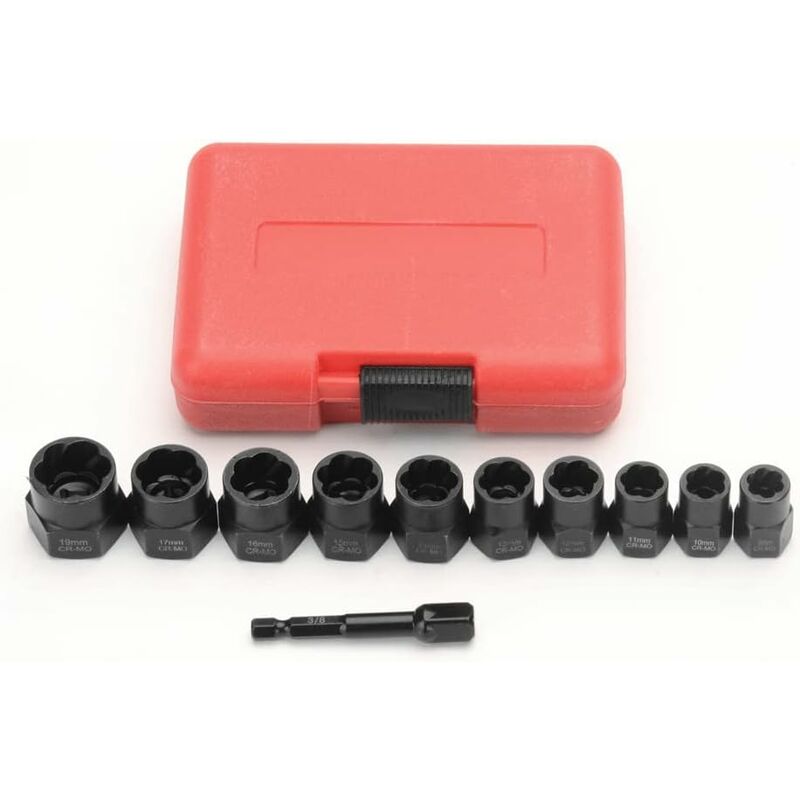 Impact Tool Set 11-Piece 9.5mm Bolt with Toolbox - Image 4