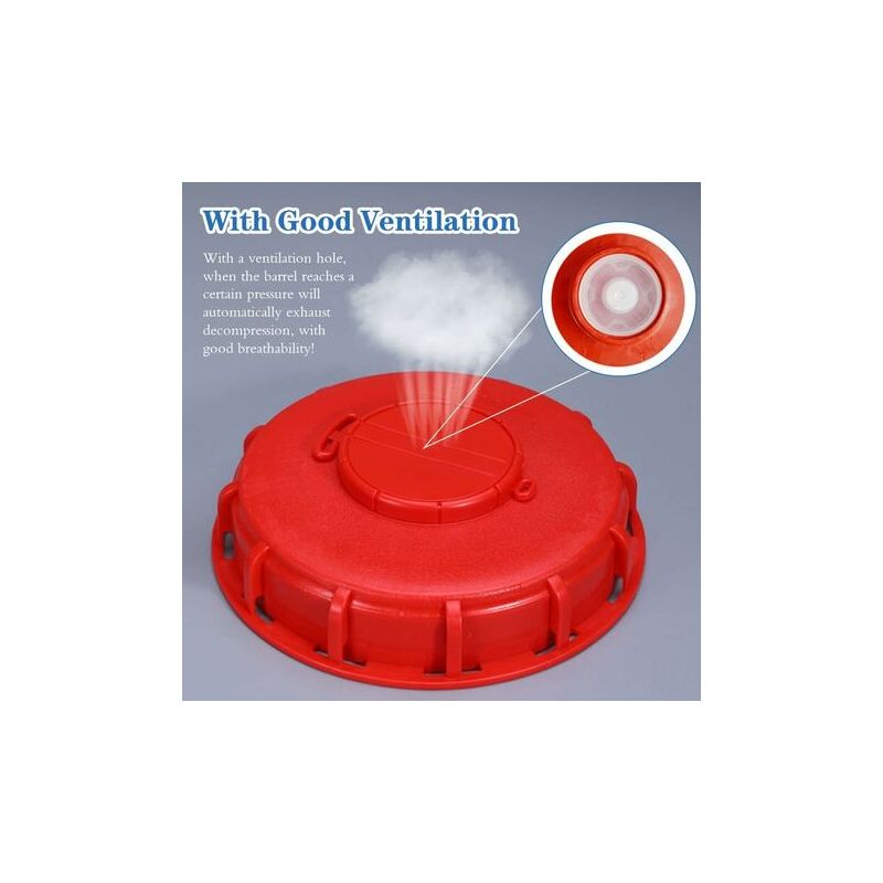 IBC Tank Lid 163mm 1000l IBC Tank Lid IBC Tote Tank Lid Vented IBC Water Tank Lid for 1000L Water Tank - Image 2