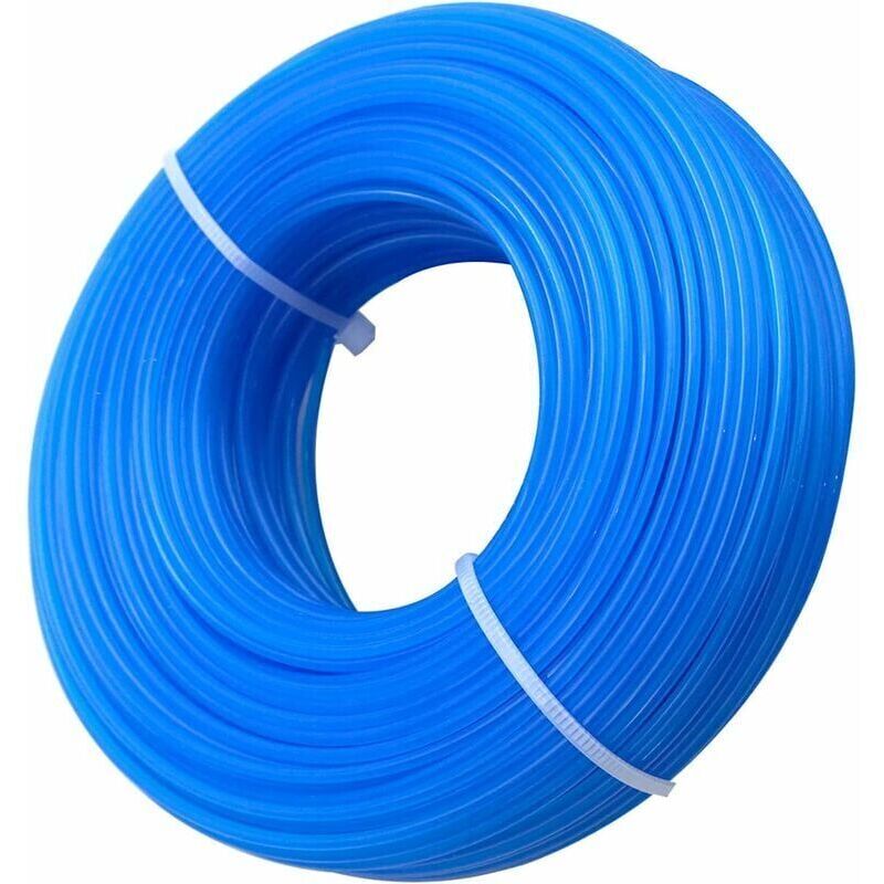 Round Nylon Wire Spool for Trimmer Brushcutter Diameter 1.6 mm Length 100 m, Replacement Wire Trimmer Wire..DEBUNS - Image 1
