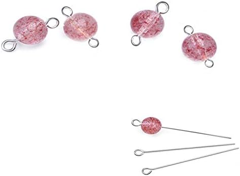 304 Stainless Steel Open Eye Pins for Jewelry Making, 4cm 300pcs Silver - Image 6