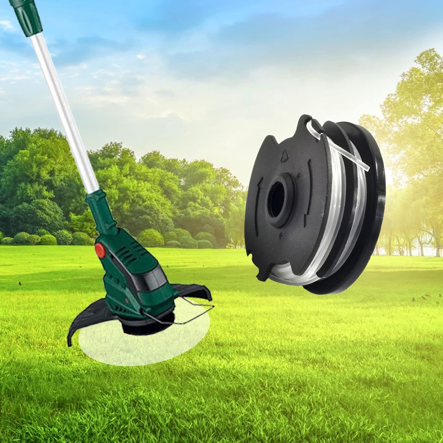 6-pack replacement lens coils for LIDL Parkside PRTA 20-Li A1, B2, C3, PRT 550 A1, A3, PRT 300 A1 grass trimmer - Image 4