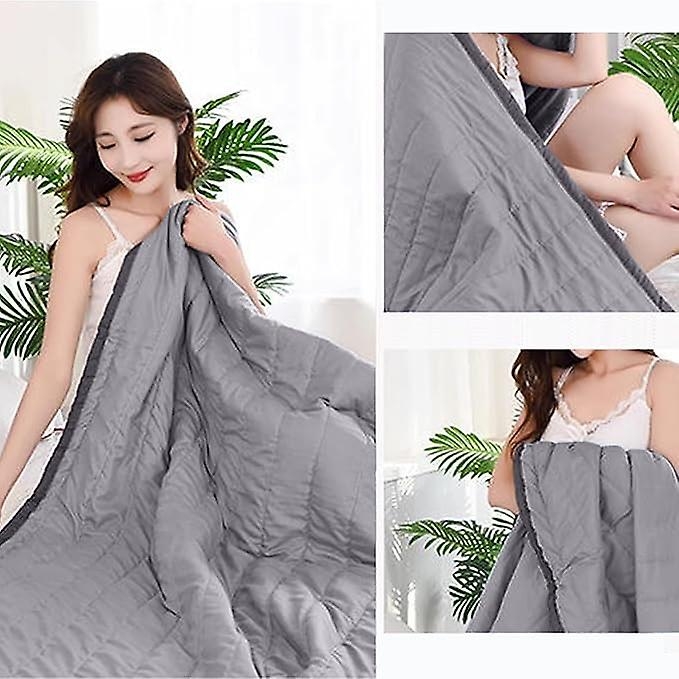 Cooling Summer Blanket - Ice Blanket for Hot Sleepers and Night Sweats, Cooling Blanket with Double-Sided Cooling Effect for All Seasons - Perfect Ray Ray 150x200cm - Image 4
