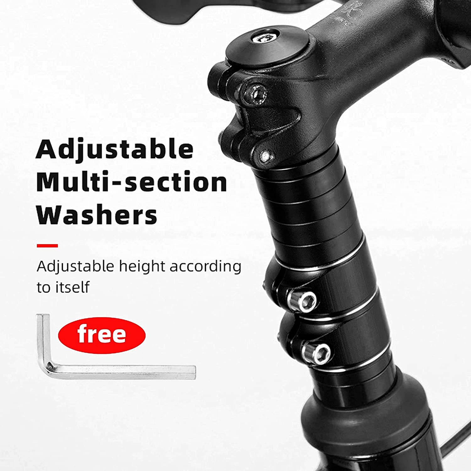 bicycle handlebar extension black - Image 3