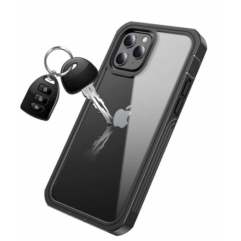 iPhone 12 Full Coverage Premium 3D Case ThreeSixty Transparent Transparent - Image 3
