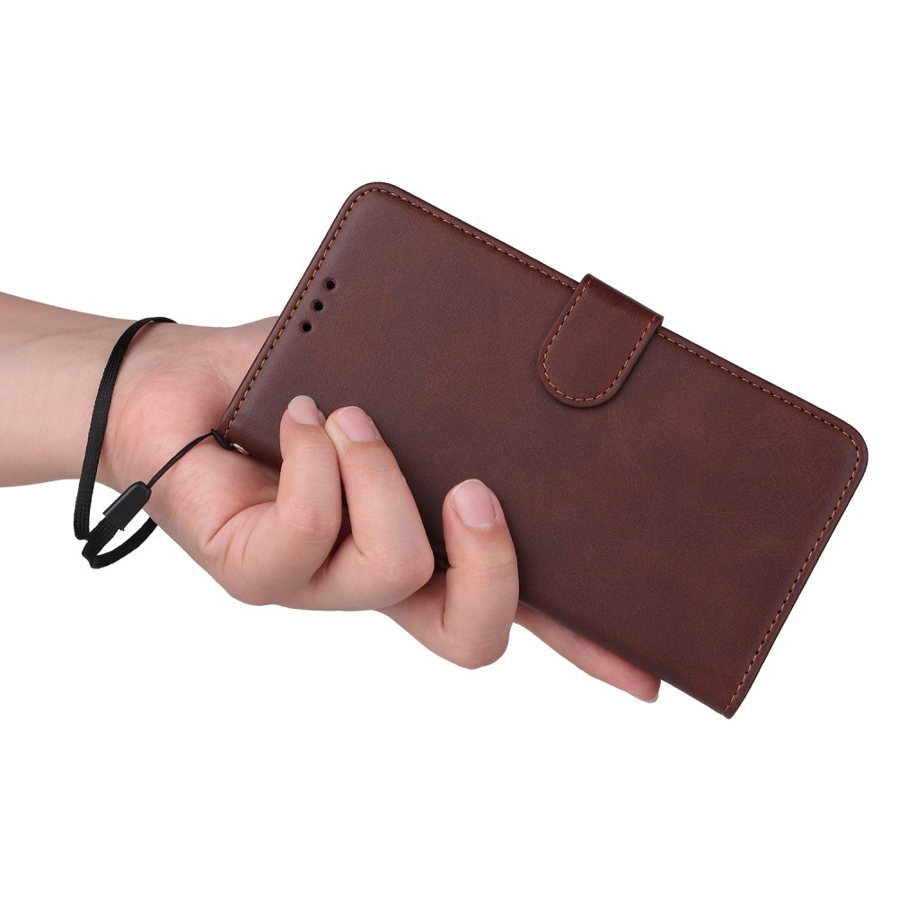 Compatible with Samsung A55 5G Leather Wallet Case Samsung Multiple Colors Brown - Image 7