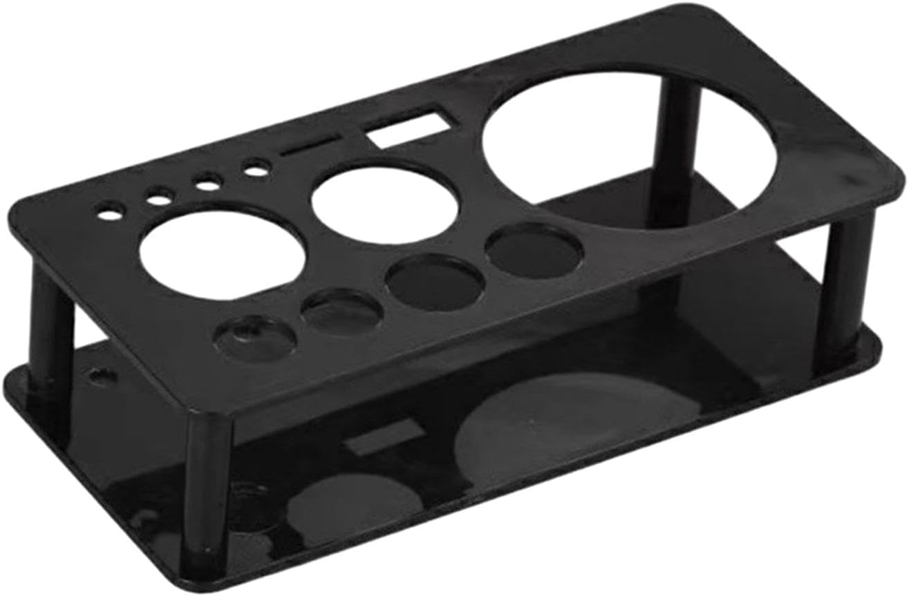 Professional Cocktail Shaker Stand, Bartender Kits Storage Stand, Bartending Tool Holder for Bar Cocktail, Black - Image 1