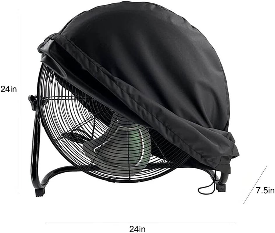 Industrial Fan Cover Waterproof Dustproof Outdoor Fan Cover for 18