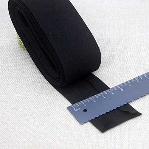 Cotton Bias Binding Tape 1.5 inch Extra Wide Quilt Fold Single 29 Colors 40mm Finished Size 3/4 inch 5.5 Yard (Black) - Image 3