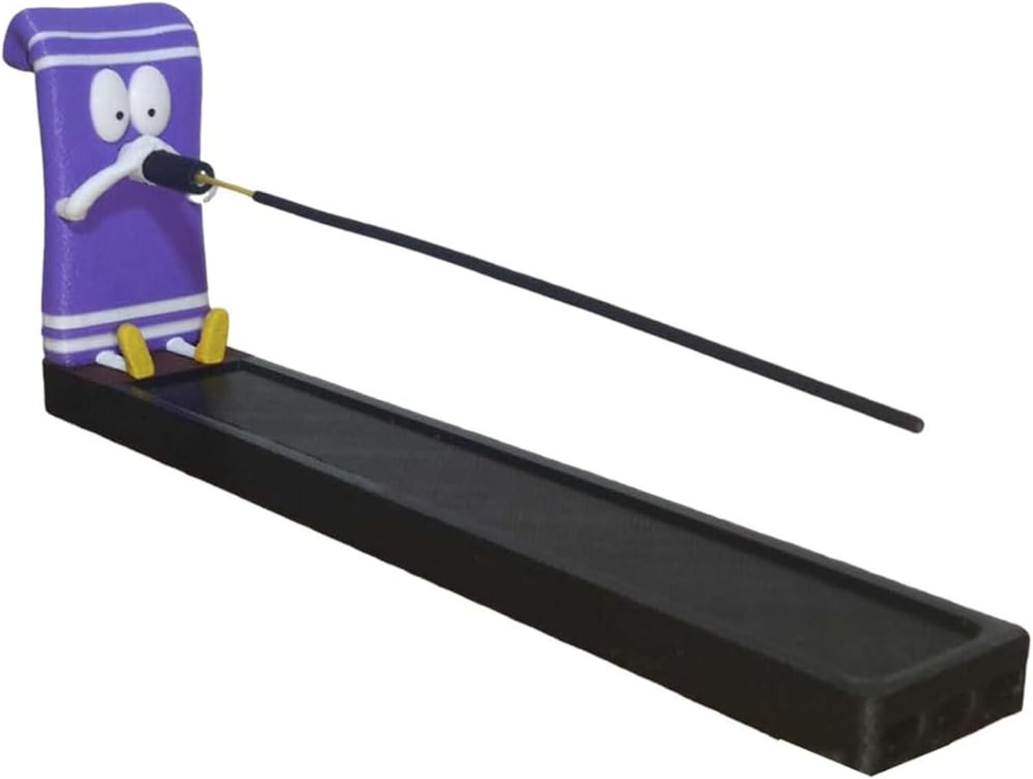 Towelie Servietsky Incense Holder, Handcrafted Incense Burner Holder, Realistic Crafts, Incense Holder for Sticks, Interchangeable Glasses Incense Burner Best for Meditation, Home, Office A A - Image 1