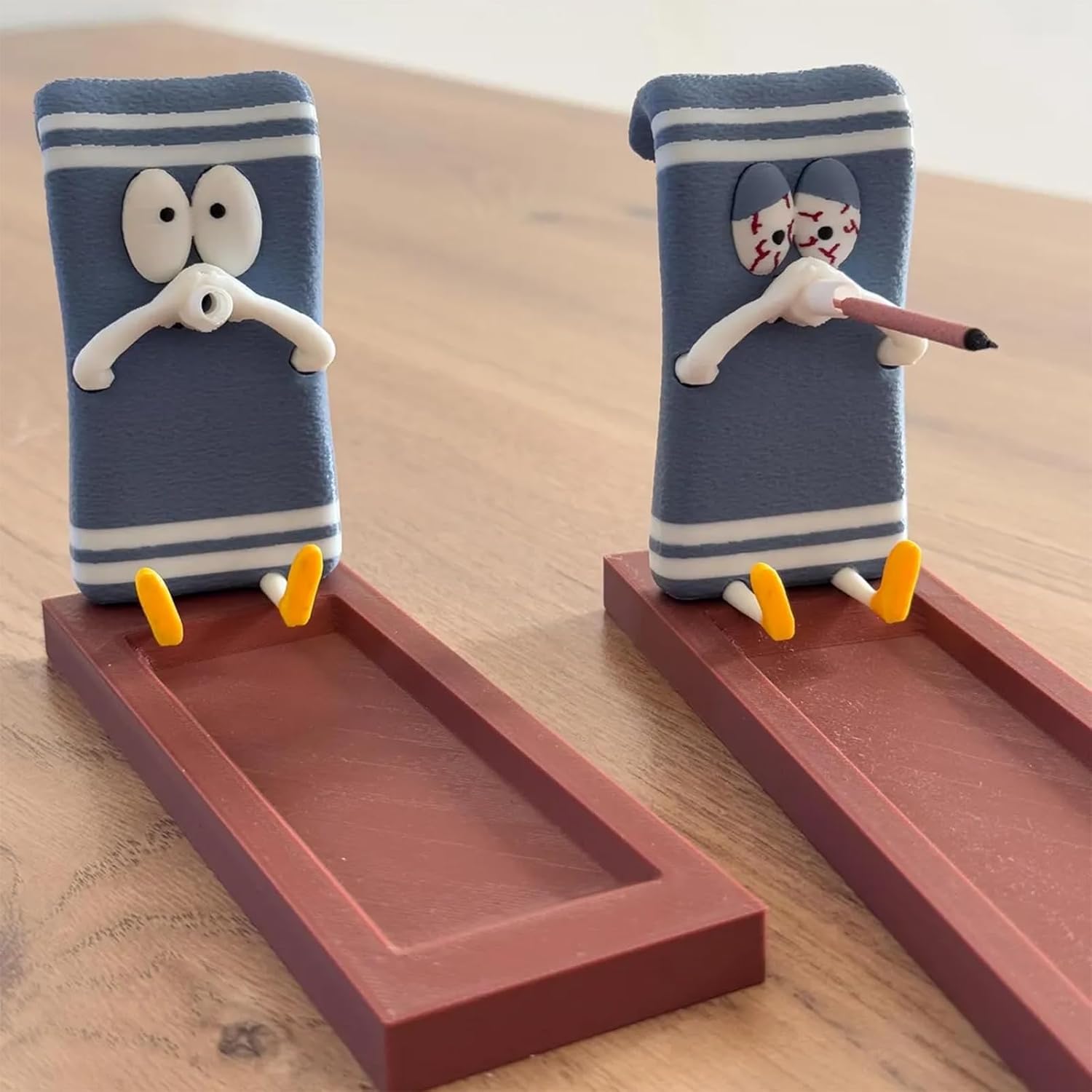 Towelie Servietsky Incense Holder, Handcrafted Incense Burner Holder, Realistic Crafts, Incense Holder for Sticks, Interchangeable Glasses Incense Burner Best for Meditation, Home, Office A A - Image 2