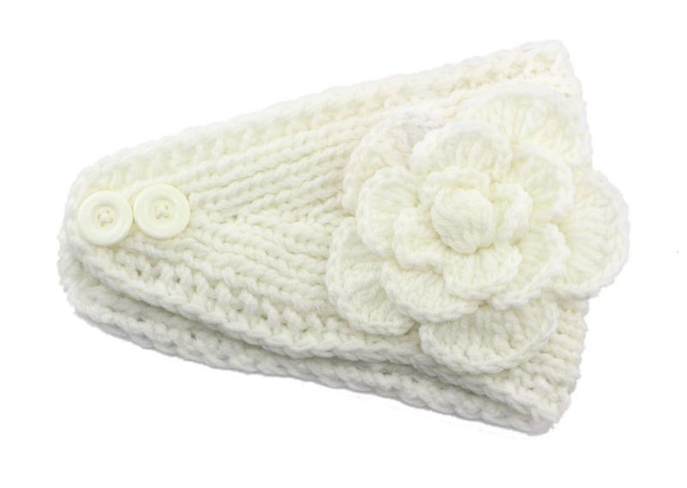 Chunky Knit Headband Crochet Headbands Hair Band Winter Ear Warmer for Women - Image 1