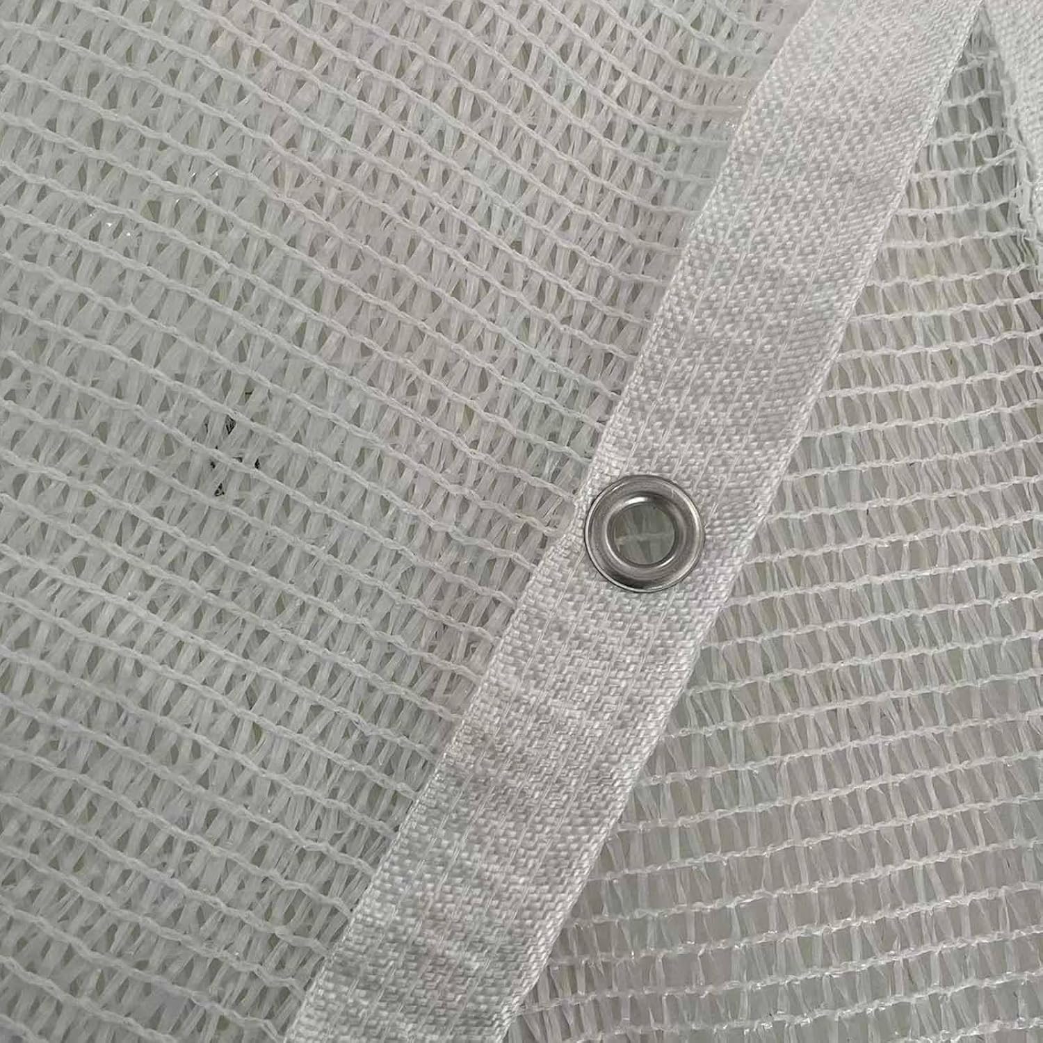 30% Sunblock Shade Cloth Garden Shade Mesh Tarp with Eyelets and Ropes UV Resistant Sunblock Shade Cloth for Garden, Pergola, Patio Plants, Greenhouse，Outdoor(2x6.0m/6.6x19.7ft) - Image 1