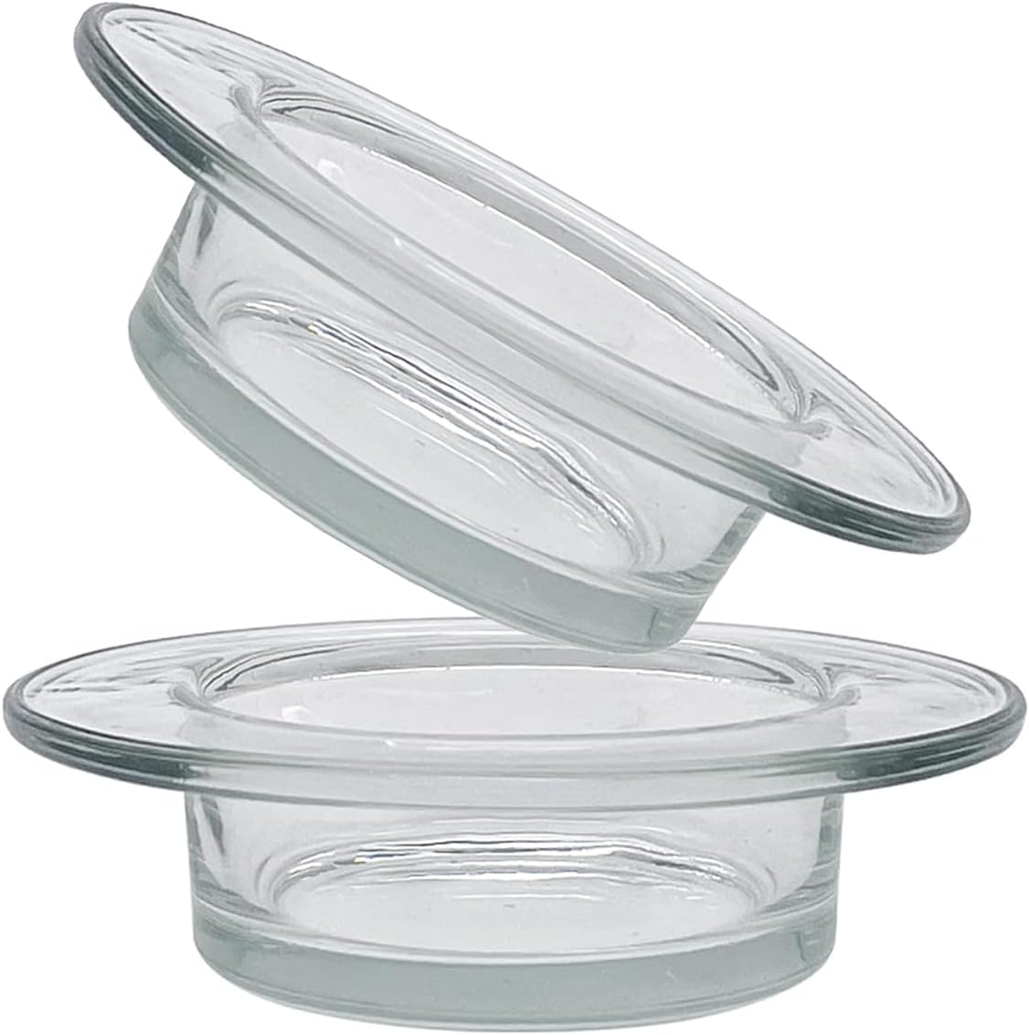 2Pcs Replacement Wax Warmer Dish for Electric Oil Aromatherapy Burner/Warmer, 4.5Inch Wax Melter Wax Warmer Replacement Dish Lamp Wax Tart Oil Warmer (4.5in/115mm), CMD00001 - Image 1