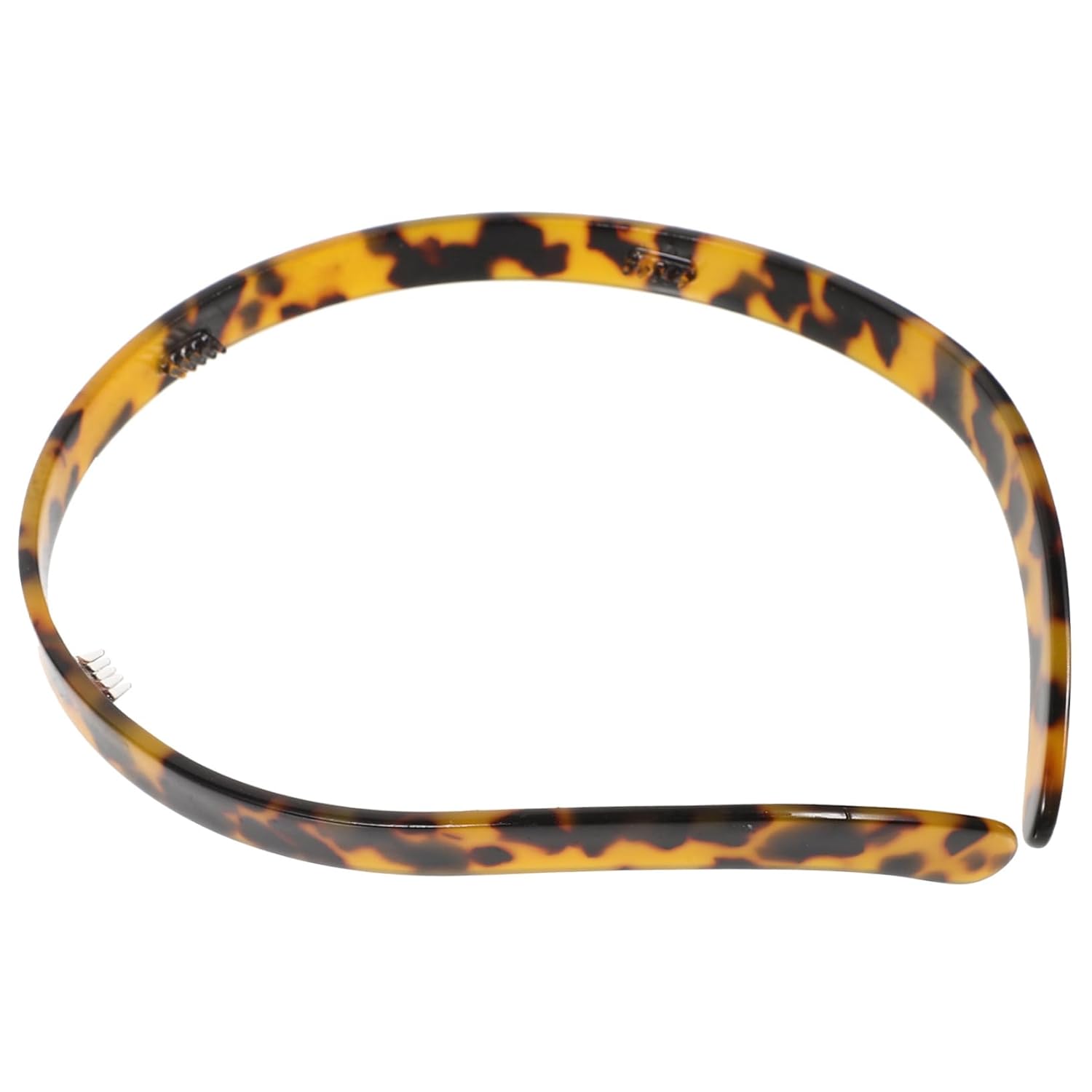 Healifty Leopard Print Thin Headband for Women Stylish Hair Decoration Flexible Fit Party Hairband for Hair and Everyday Wear - Image 1