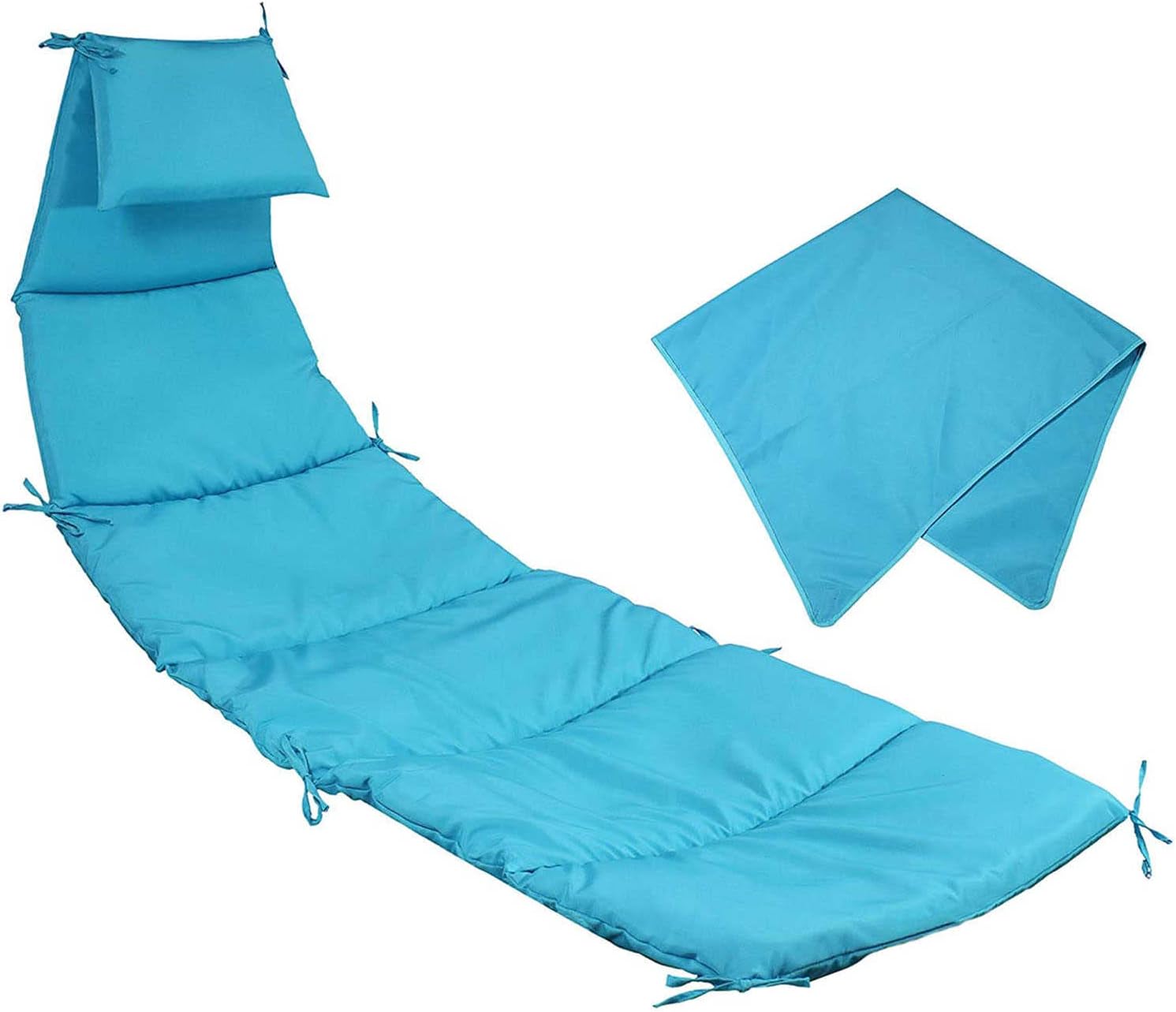 Outdoor Cushion Hammock Chair - Replacement Cushion and Accessories for Hanging Chairs, Chaise Lounges, and Outdoor Lounge Chairs with Fabric and Umbrella Options - Image 1