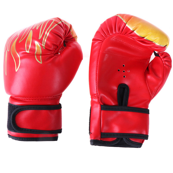 Boxing Gloves for Children Youth Kickboxing Sparring Training Red One Size - Image 4