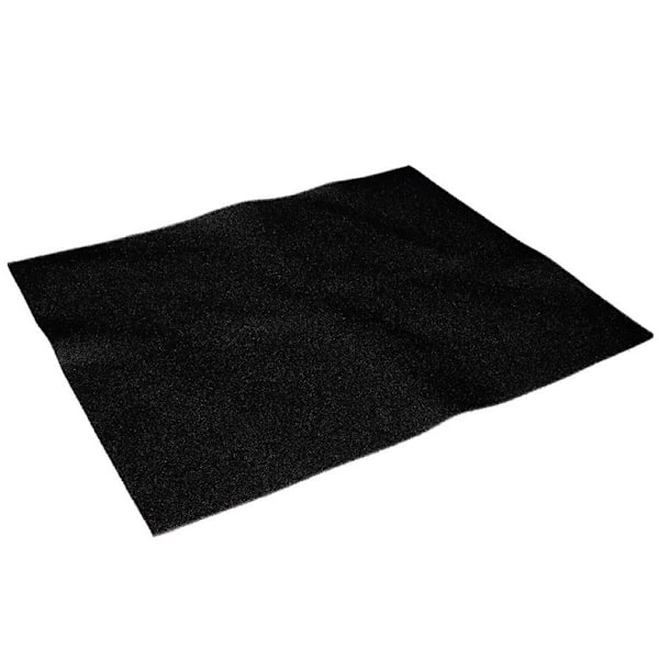 Universal Activated Carbon Filter 500x400x3mm Black for Kitchen Hoods - Image 1