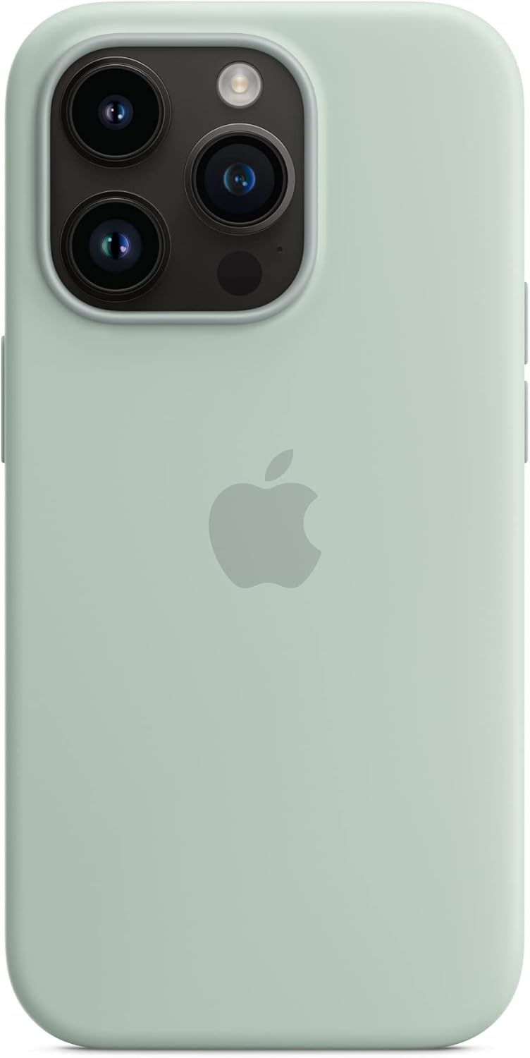Compatible with Apple iPhone 14 Pro MagSafe Silicone Case - Image 3