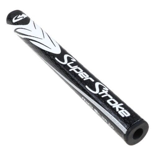 Super Stroke Putter Golf Grip Slim Mid Fat 3-Pack Black White - Image 1