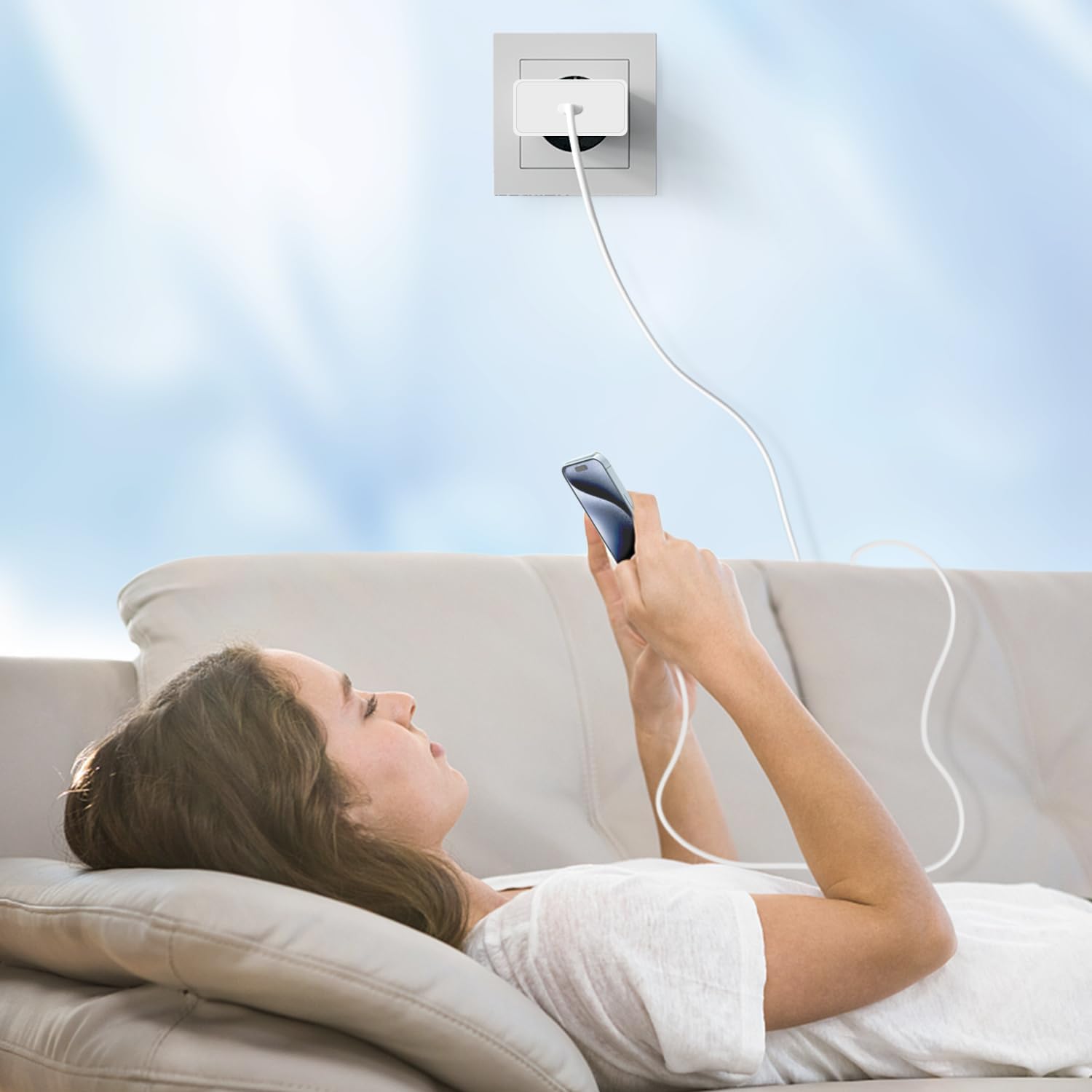 25W USB C Fast Charger with 2m Cable Compatible with Samsung Galaxy S25 S24 Ultra S23 S22 Ultra S22 Plus S21 FE 5G S20 S10 S9 A52S A55 5G A13 Note20 - Image 7