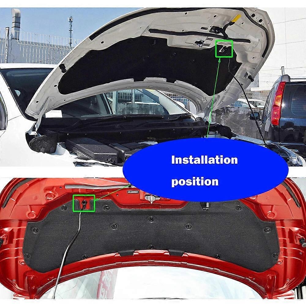 Nissan Qashqai J11 NV200 Compatible Bonnet Rod Support Holder Clip Clamp Bracket - Image 3