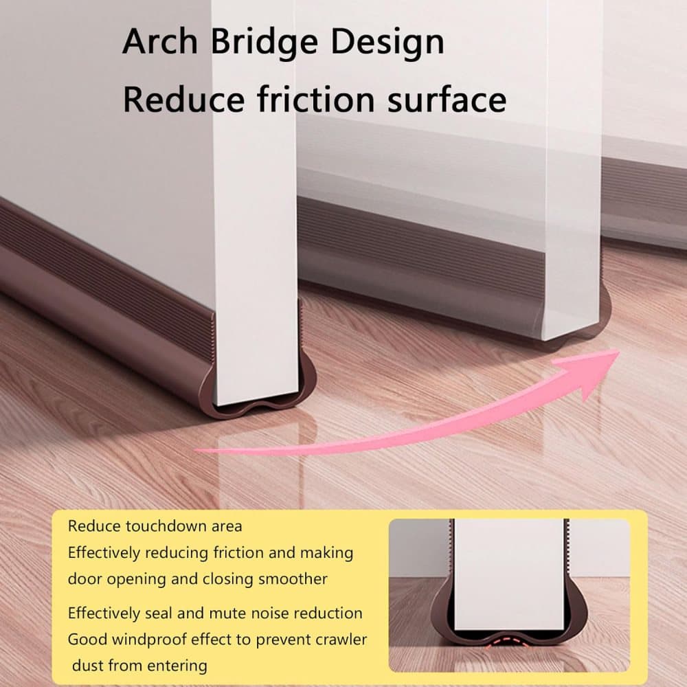 Soundproofing Door Strip White 93 cm - Image 8