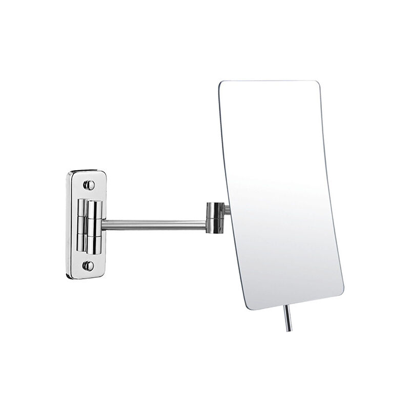 3X Magnifying Wall Mirror - Foldable Extension - 360 Degree Rotation Magnifying Mirror Bathroom Mirror with Drilling - Image 1