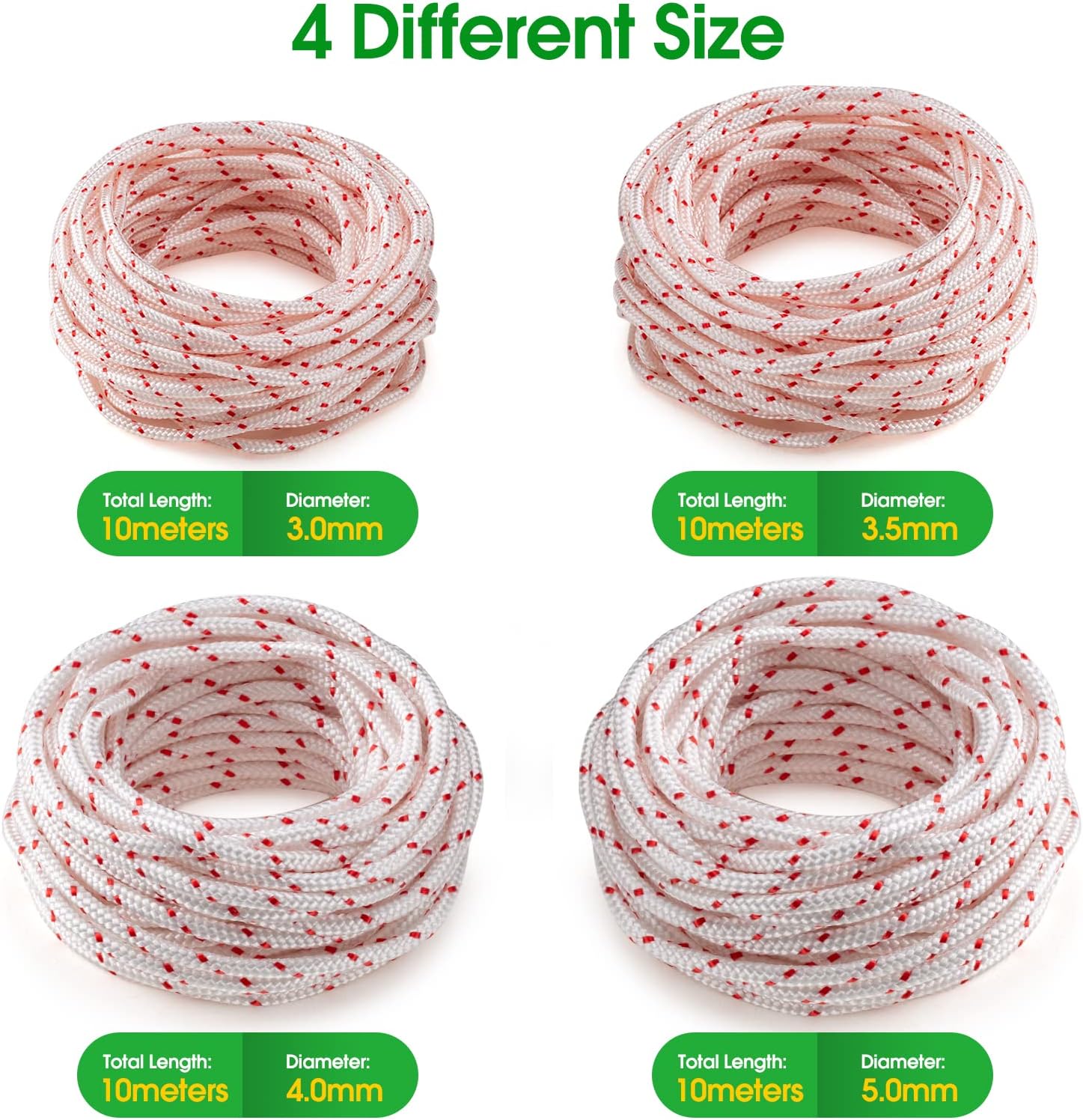 Replacement Starter Pull Cord (3.5mm) — 10 Meters (10M) — Compatible with Husqvarna, STIHL, and Craftsman - Image 4