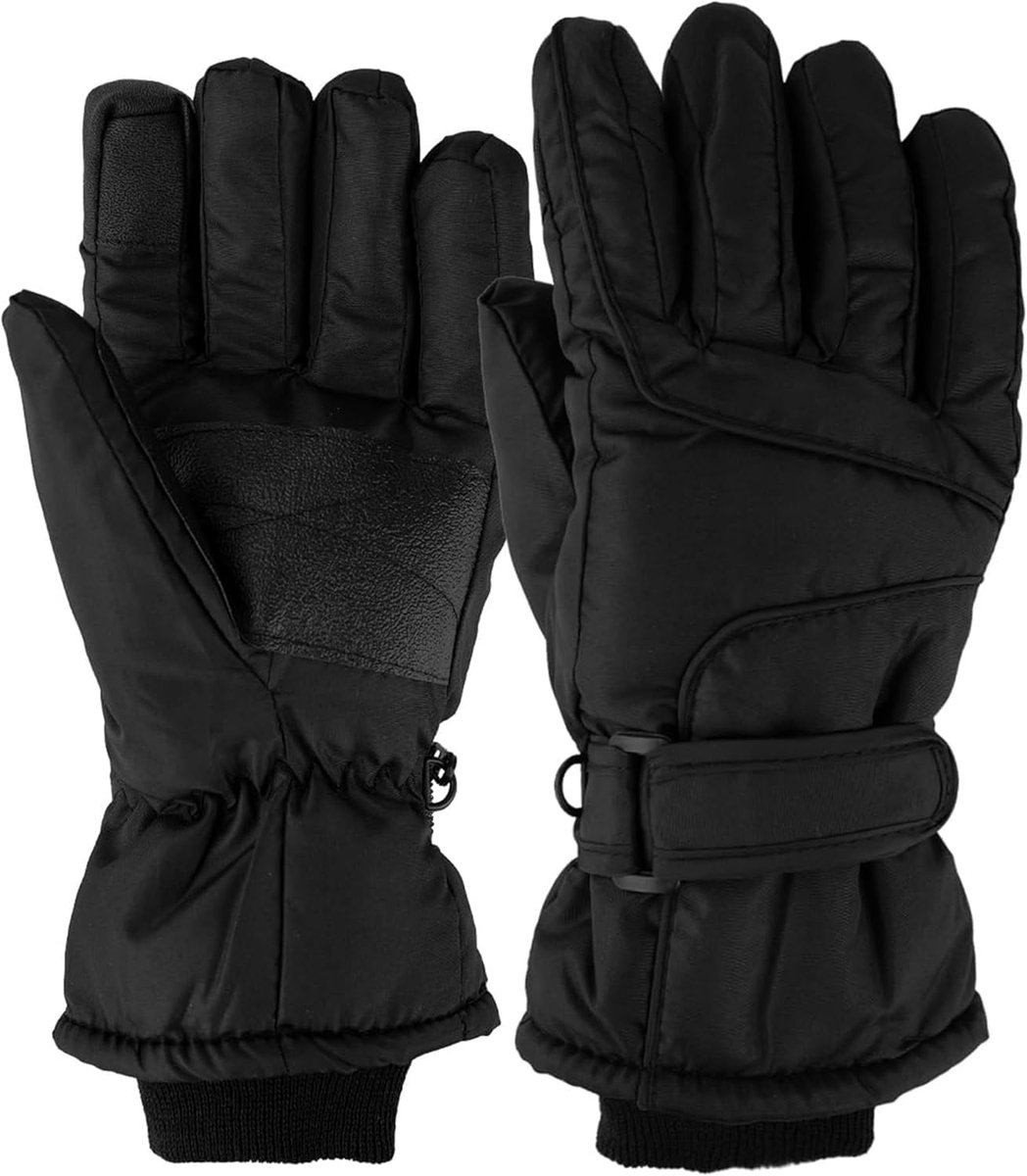 Gloves - Winter Ski Gloves - Warm Gloves - Non-slip Thick - Waterproof - Suitable for Cold Weather - Cycling Gloves - Size S/M - Image 1