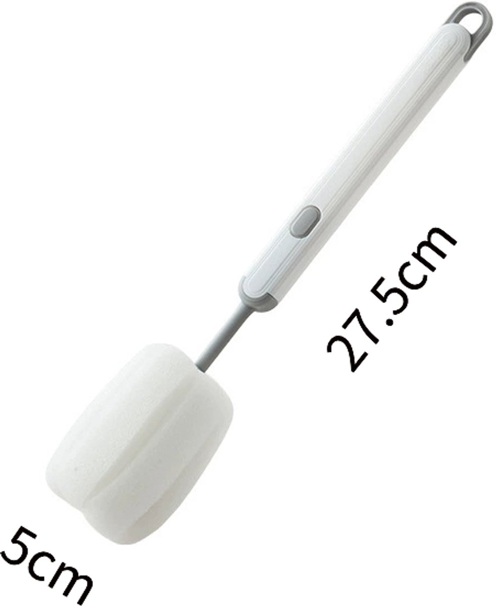 Brush - Detachable sponge brush - Long-handled bottle brush - Suitable for coffee cups, glasses and other kitchen utensils. - Image 5