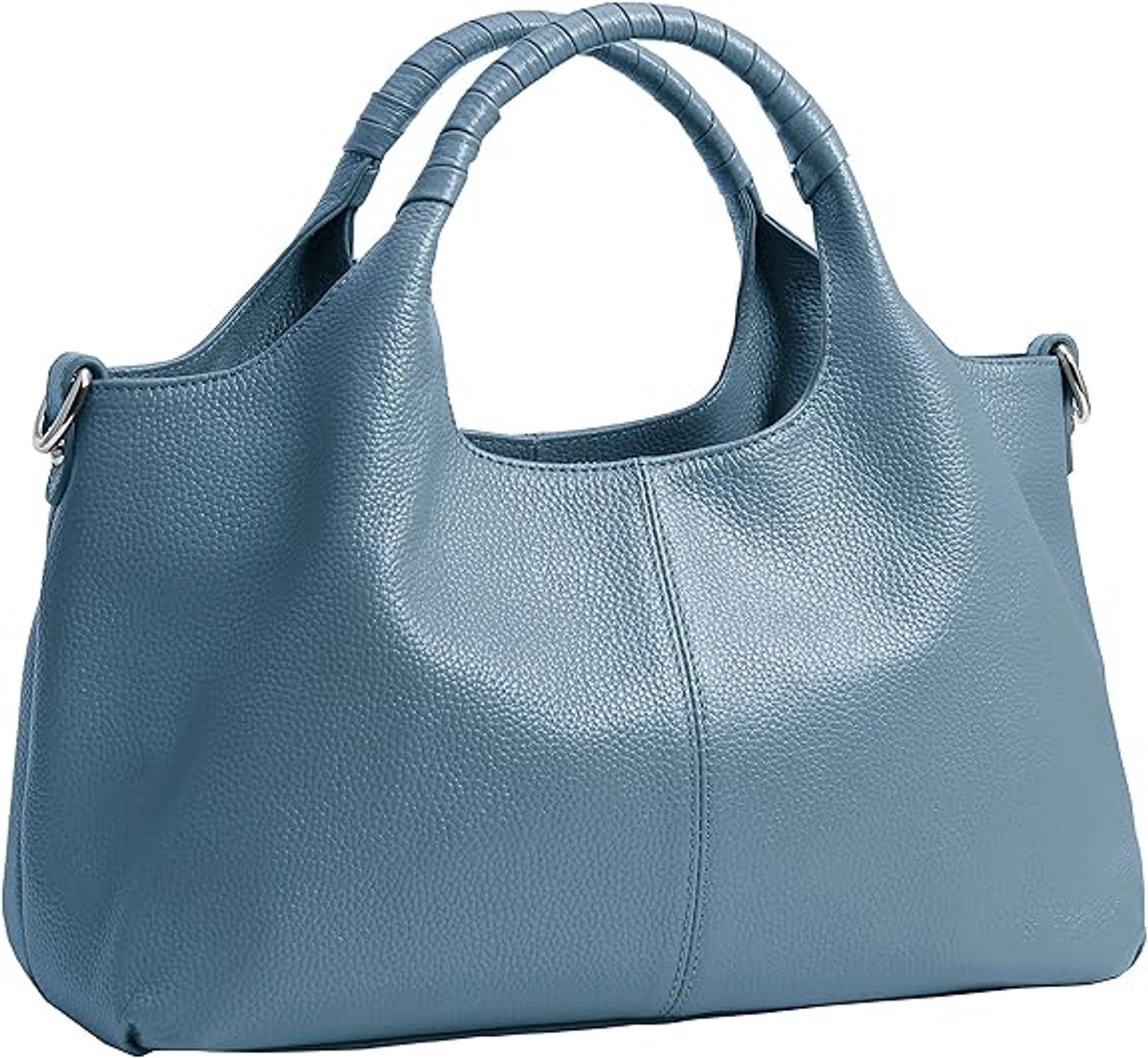 Women's Shoulder Bag - Vintage Handbag - Vintage Handbag with Multiple Compartments - Everyday | Travel Bag - Versatile - Large Capacity - Commuter Bag - Tote Bag - Shoulder/Crossbody Bag - Blue - Image 1