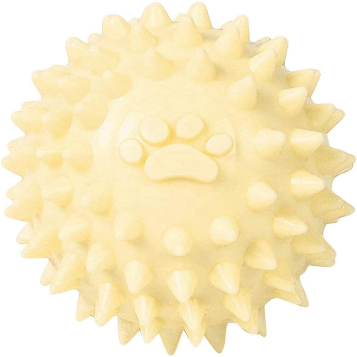 Dog Toy - TPR Spiky Ball, No Squeaker - Chew Toy - Long Lasting and Durable - Perfect for Dogs That Love to Chew - Puppy Training for Teething - Small Rubber Spike Toy - Image 1
