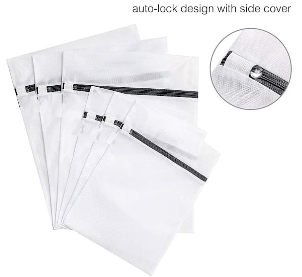 Laundry Bags - Two Sizes - Pack of 6 - Image 2