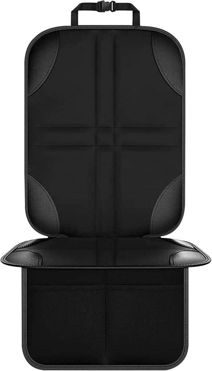 1 Car Seat Protector - Child Car Seat Cover - Car Interior Mat - Non-Slip Mat - Waterproof and Scratch-Resistant - Black - Image 1