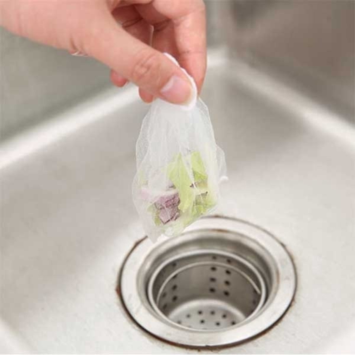 Drain and sink filter bags - Filter bags/filters - 100 pieces - Image 1
